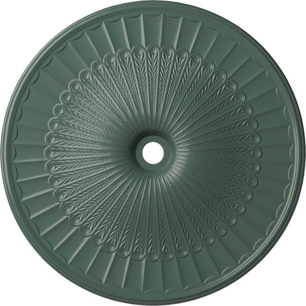 Ekena Millwork Galveston Ceiling Medallion (Fits Canopies up to 5 7/8"), 51"OD x 3 5/8"ID x 3 3/8"P, Cloud Burst CM51GLCBF - main